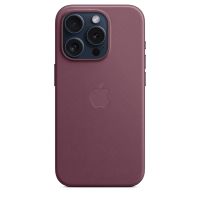 Накладка Apple FineWoven Case с MagSafe для iPhone 15 Pro, бордовый