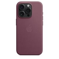 Накладка Apple FineWoven Case с MagSafe для iPhone 15 Pro, бордовый