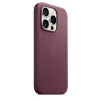Накладка Apple FineWoven Case с MagSafe для iPhone 15 Pro, бордовый