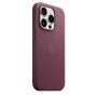 Накладка Apple FineWoven Case с MagSafe для iPhone 15 Pro, бордовый