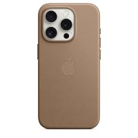 Накладка Apple FineWoven Case с MagSafe для iPhone 15 Pro, коричневый