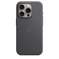 Накладка Apple FineWoven Case с MagSafe для iPhone 15 Pro, чёрный