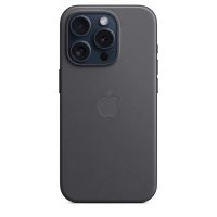 Накладка Apple FineWoven Case с MagSafe для iPhone 15 Pro, чёрный