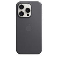 Накладка Apple FineWoven Case с MagSafe для iPhone 15 Pro, чёрный