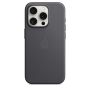 Накладка Apple FineWoven Case с MagSafe для iPhone 15 Pro, чёрный
