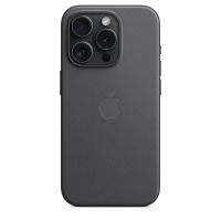 Накладка Apple FineWoven Case с MagSafe для iPhone 15 Pro, чёрный