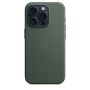 Накладка Apple FineWoven Case с MagSafe для iPhone 15 Pro, зелёный