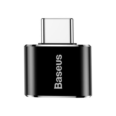 Переходник Baseus Male OTG, чёрный