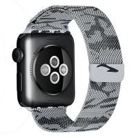 Ремешок Миланский Mokka Milanese Khaki Gray для Apple Watch 38/40/41 мм