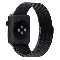 Ремешок Миланский Mokka Milanese Loop Space Black для Apple Watch 38/40/41 мм