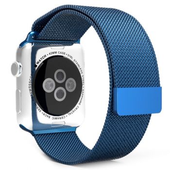 Ремешок Миланский Mokka Milanese Loop Midnight Blue для Apple Watch 38/40 мм