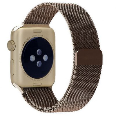 Ремешок Миланский Mokka Milanese Loop Cocao для Apple Watch 42/44/45 мм