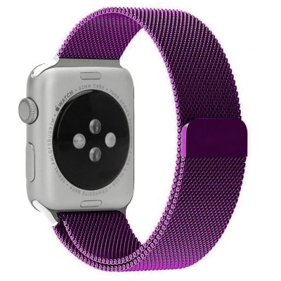 Ремешок Миланский Mokka Milanese Loop Purple для Apple Watch 42/44/45 мм