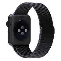 Ремешок Миланский Mokka Milanese Loop Space Black для Apple Watch 42/44/45 мм