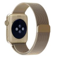 Ремешок Миланский Mokka Milanese Loop Gold для Apple Watch 42/44/45 мм