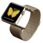 Ремешок Миланский Mokka Milanese Loop Gold для Apple Watch 42/44 мм
