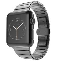 Ремешок стальной Mokka Link Buckle Bracelet Space Gray для Apple Watch 42/44/45 мм