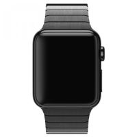 Ремешок стальной Mokka Link Buckle Bracelet Space Gray для Apple Watch 42/44/45 мм