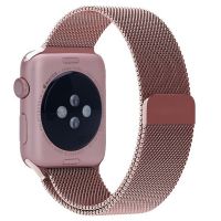 Ремешок Миланский Mokka Milanese Loop Rose Gold для Apple Watch 42/44/45 мм