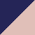 Blue/Rose Gold