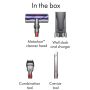 Беспроводной пылесос Dyson V8, Серебристый/Никель