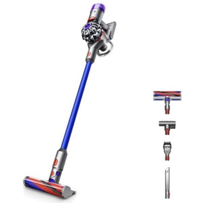 Беспроводной пылесос Dyson V8 Slim Fluffy Extra SV10K, Gray / Blue