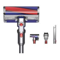 Беспроводной пылесос Dyson V8 Slim Fluffy Extra SV10K, Серый / Синий