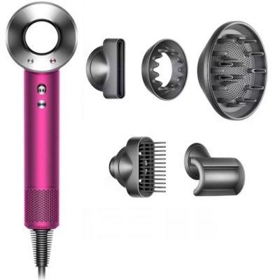 Фен Dyson Supersonic HD07 (Фуксия/Никель)