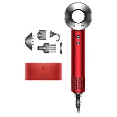 Фен Dyson Supersonic HD07 (Красный/Никель)