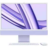 Apple iMac 24" Retina 4,5K, M3 (8C CPU, 10C GPU, 2023), 16 ГБ, 1 ТБ SSD, фиолетовый