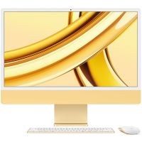 Apple iMac 24" Retina 4,5K, M3 (8C CPU, 10C GPU, 2023), 16 ГБ, 512 ГБ SSD, жёлтый