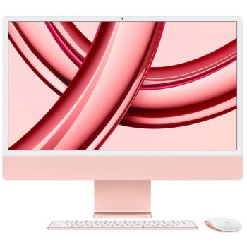 Apple iMac 24" Retina 4,5K, M3 (8C CPU, 10C GPU, 2023), 24 ГБ, 2 ТБ SSD, розовый