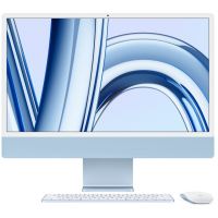 Apple iMac 24" MQRC3 Retina 4,5K, M3 (8C CPU, 8C GPU, 2023), 8 ГБ, 256 ГБ SSD, синий