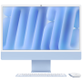  Apple iMac 24" Retina 4,5K, M4 (10C CPU, 10C GPU, 2024), 16 ГБ, 256 ГБ SSD, Нано-текстурное стекло, синий