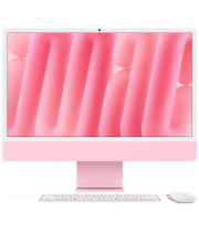 Apple iMac 24" Retina 4,5K, M4 (10C CPU, 10C GPU, 2024), 32 ГБ, 2 ТБ SSD, Нано-текстурное стекло, Розовый