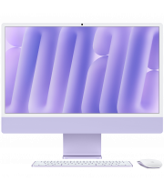 Apple iMac 24" Retina 4,5K, M4 (10C CPU, 10C GPU, 2024), 32 ГБ, 2 ТБ SSD, Нано-текстурное стекло, Фиолетовый