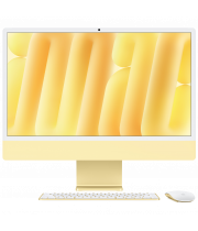 Apple iMac 24" Retina 4,5K, M4 (10C CPU, 10C GPU, 2024), 32 ГБ, 2 ТБ SSD, Нано-текстурное стекло, Жёлтый