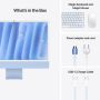  Apple iMac 24" Retina 4,5K, M4 (10C CPU, 10C GPU, 2024), 16 ГБ, 256 ГБ SSD, Нано-текстурное стекло, синий