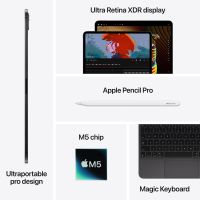 Apple iPad Pro (2025) 11'', M5, (ME2U4), Wi-Fi + Cellular, 1TB, "Чёрный Космос"