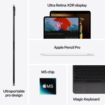 Apple iPad Pro (2025) 13'', M5, (MDYJ4), Wi-Fi, 256GB, "Space Black"