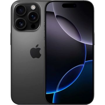 Apple iPhone 16 Pro, 128 ГБ, SIM + eSIM, «титановый чёрный»