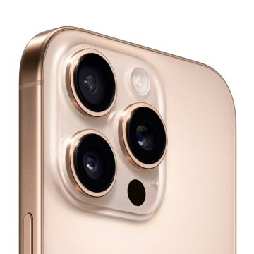 Apple iPhone 16 Pro, 128 ГБ, SIM + eSIM, «песчаный титановый»