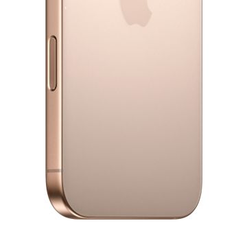Apple iPhone 16 Pro, 128 ГБ, SIM + eSIM, «песчаный титановый»