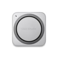 Apple Mac Studio (2023) M2 Ultra, 192 ГБ, SSD 8 ТБ, серебристый
