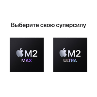 Apple Mac Studio (2023) M2 Ultra, 192 ГБ, SSD 8 ТБ, серебристый