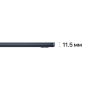 Apple MacBook Air 15 (2023), MQTM3 M2 (8-CPU/10-GPU), 1TB, 16GB, «полуночный чёрный»
