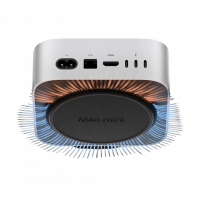 Apple Mac mini M4 (10 CPU / 10 GPU), 32 ГБ, 512 ГБ SSD, серебристый