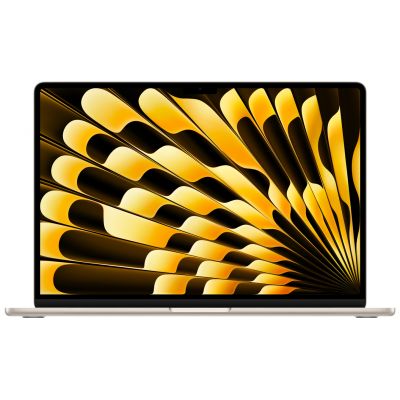 Apple MacBook Air 15, MW1J3, M4 (10 CPU, 10 GPU), 16 ГБ, 256 ГБ SSD, «Starlight»