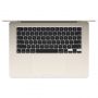 Apple MacBook Air 15, MW1J3, M4 (10 CPU, 10 GPU), 16 ГБ, 256 ГБ SSD, «Starlight»