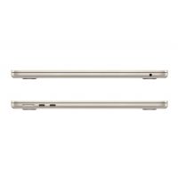 Apple MacBook Air 15 (2024), MRYR3, M3 (8C CPU, 10C GPU), 8 ГБ, 256 ГБ SSD, «Starlight»